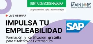 La Junta de Extremadura fomenta la formación en SAP para potenciar el talento digital