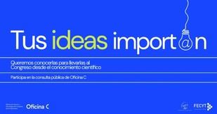 La Oficina de Ciencia del Congreso promueve una consulta pública para temas relevantes
