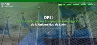La ULE lanza una nueva web para su Oficina de Proyectos Europeos