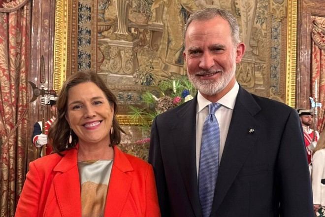 Laura Olcina asiste al 40º aniversario del Tratado de Adhesión de España a la UE
