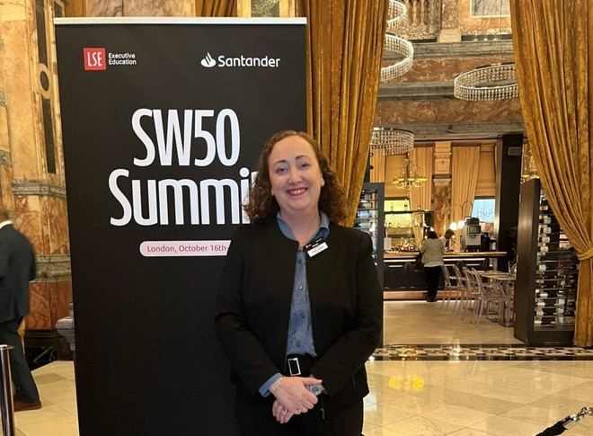Verónica Veses asiste al SW50 Summit de mujeres líderes en Londres