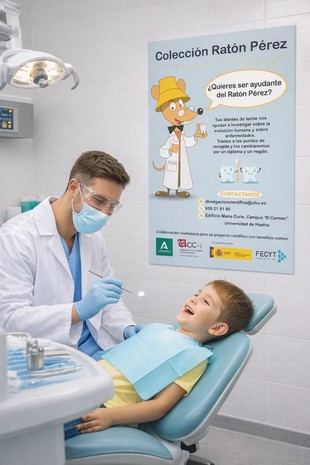 La recogida de dientes del Ratón Pérez llega a toda Huelva con el apoyo del SAS y la UHU