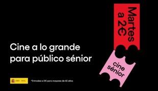 Arranca la tercera edición del programa 'Cine Sénior' con 397 salas en España