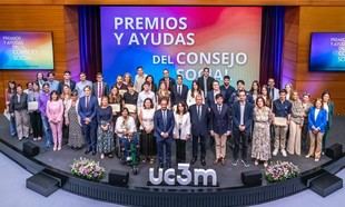 Premios y Ayudas 2025 de la UC3M reconocen el talento y la innovación estudiantil