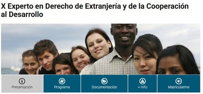 La UCA abre inscripciones para el X Curso de Experto en Derecho de Extranjería y Cooperación al Desarrollo