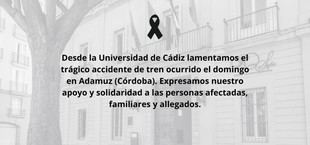 La UCA convoca un minuto de silencio por las víctimas del accidente en Adamuz