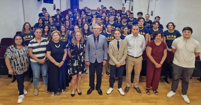 La UCAM recibe a sus primeros estudiantes internacionales en el curso de español