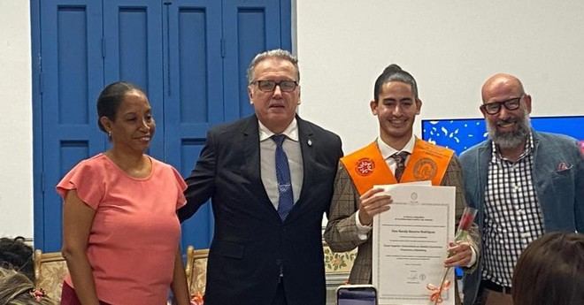 La UCAM celebra la graduación de 40 estudiantes en La Habana