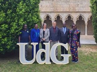 Visita de la Universitat de Garissa a la UdG para reforçar la cooperació acadèmica