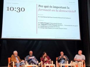 Jornada en la UdG para promover la cultura democrática en la FP