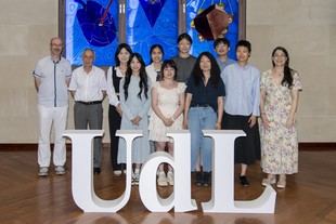 La UdL celebra la graduación de siete estudiantes chinos en Lleida