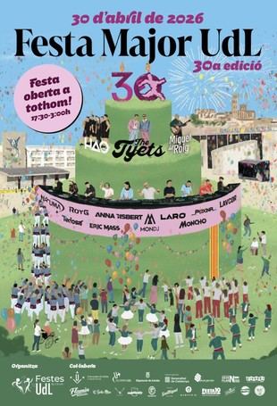 La Universitat de Lleida celebra su 30 aniversario abriendo la Festa Major a todos