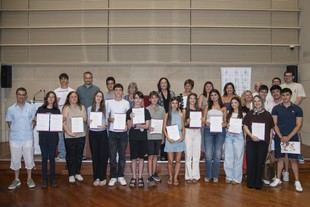 La UdL reconoce a los mejores estudiantes en las Olimpiadas preuniversitarias de este año