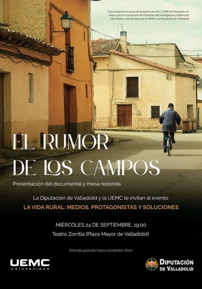 Estreno del documental 'El rumor de los campos' sobre la despoblación rural en Valladolid