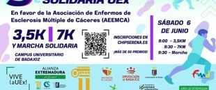 Carrera Solidaria de la UEx por la Esclerosis Múltiple en Badajoz