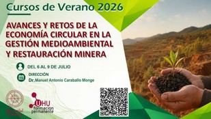 La UHU convoca a expertos para enfrentar los desafíos de la economía circular en la restauración minera