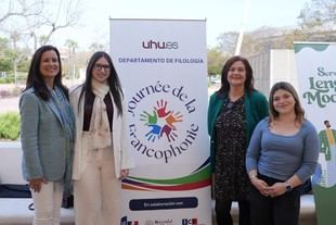 La UHU celebra su primera Jornada de Francofonía con estudiantes de francés de la provincia
