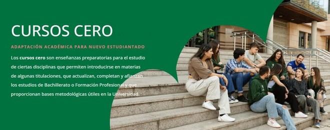 La ULE ofrecerá nueve 'Cursos Cero' para nuevos estudiantes en septiembre