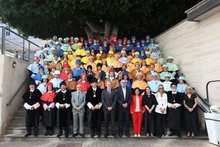 La ULPGC inicia el curso académico 2025-2026 con un homenaje a Fátima Hassouna