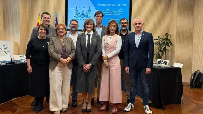 La UNE nombra nueva junta directiva para el periodo 2025-2027