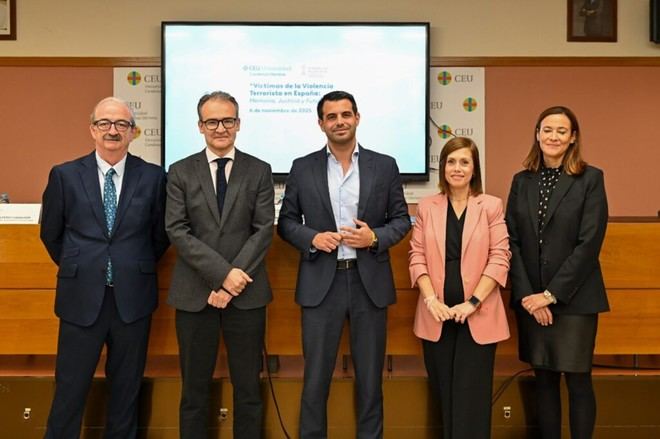 Jornada en la Universidad CEU Cardenal Herrera sobre víctimas del terrorismo en España