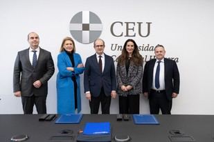 CEU Cardenal Herrera y Casa Caridad establecen colaboración para prácticas estudiantiles