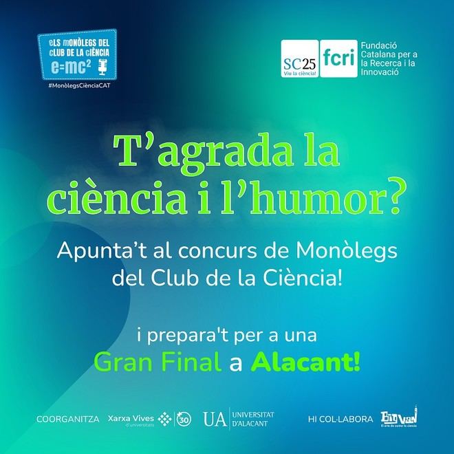 Final del concurso de monólogos científicos en la Universidad de Alicante