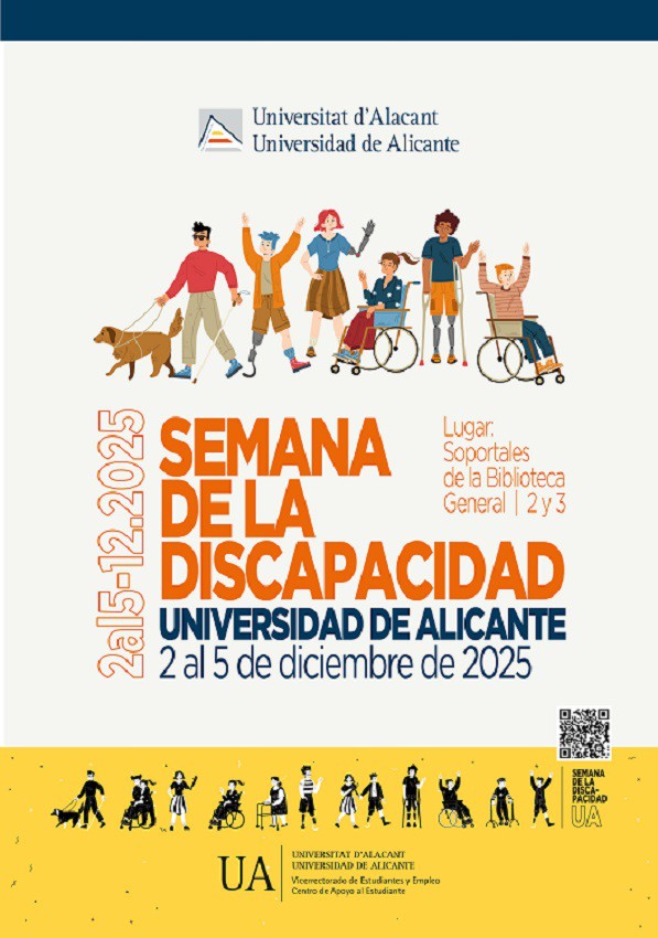 La Universidad de Alicante organiza la Semana de la Discapacidad con diversas actividades inclusivas