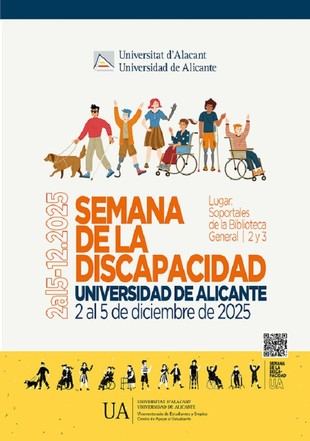 La Universidad de Alicante organiza la Semana de la Discapacidad con diversas actividades inclusivas