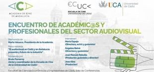 Presentación de la Academia de Cine de Andalucía en la Universidad de Cádiz