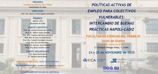 Congreso en la Universidad de Cádiz sobre empleo para colectivos vulnerables
