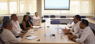 Visita del rector de la Universidad Tecnológica de Cancún a la Universidad de Cádiz