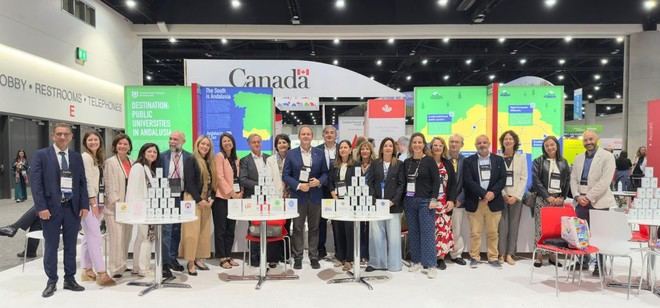La Universidad de Cádiz fortalece su red internacional en la feria NAFSA 2025