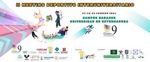 La Universidad de Extremadura será sede del II Meeting Deportivo Interuniversitario del G-9