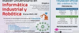 Máster en Robótica de la Universidad de Extremadura, pionero en España