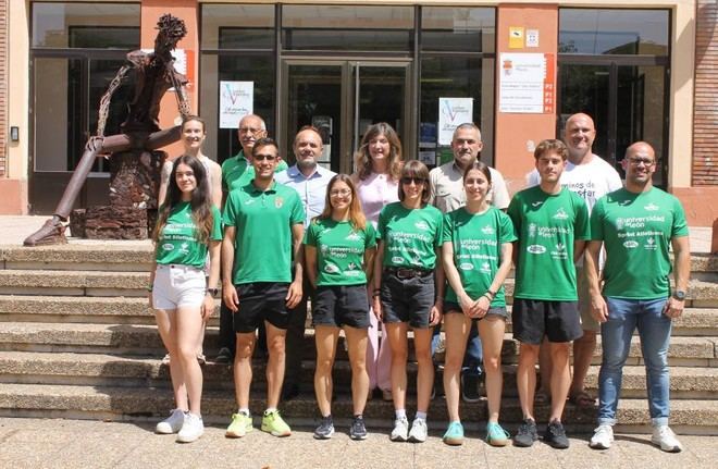 La Universidad de León celebra el éxito del Sprint Atletismo en la élite nacional