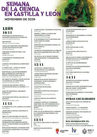 La Universidad de León organiza más de 60 actividades para la Semana de la Ciencia 2025