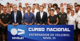 La Universidad Europea celebra el Curso Nacional de Entrenador de Voleibol Nivel III