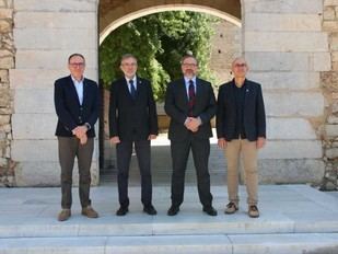 Visita de la Universitat d’Andorra a la UdG para fortalecer la colaboración académica