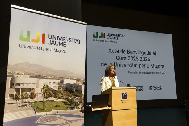 La Universitat per a Majors de l'UJI da la bienvenida a 1.402 estudiantes para el curso 2025-2026