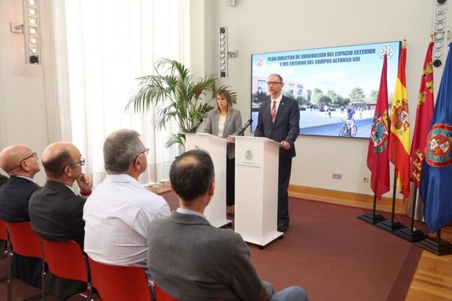 La UPCT presenta su Plan Director para integrar el Campus de Alfonso XIII en la ciudad