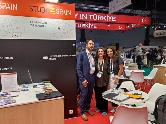 La UPM fortalece su internacionalización en la EAIE 2025 en Gotemburgo