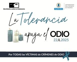 La UPM se une a la campaña contra el odio en el Día Europeo de las Víctimas de Crímenes de Odio