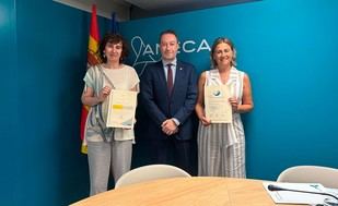 La UPNA recibe en Madrid un sello internacional por su calidad en empleabilidad y emprendimiento