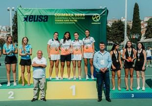 La UV se corona campeona europea en tenis femenino