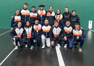 La UV obtiene el tercer puesto en el torneo internacional de pelota vasca Zabalki