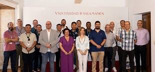 La vicerrectora de la USAL da la bienvenida a policías iberoamericanos en curso de Iberpol