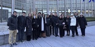 Nicolau Huistra, embajador UNICAT, participa en jornada sobre oportunidades en Bruselas