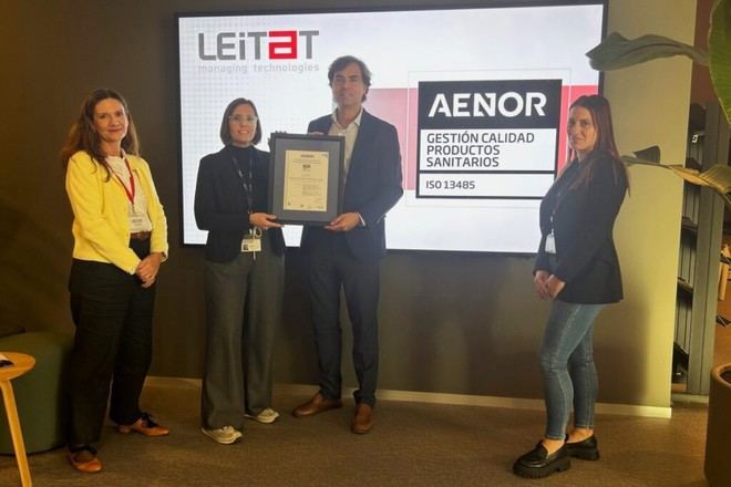 Leitat Centro Tecnológico logra la certificación ISO 13485 para productos sanitarios