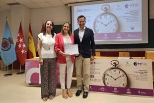Lorena Bermejo Santos triunfa en el certamen 'Tesis en 3 Minutos' de la URJC